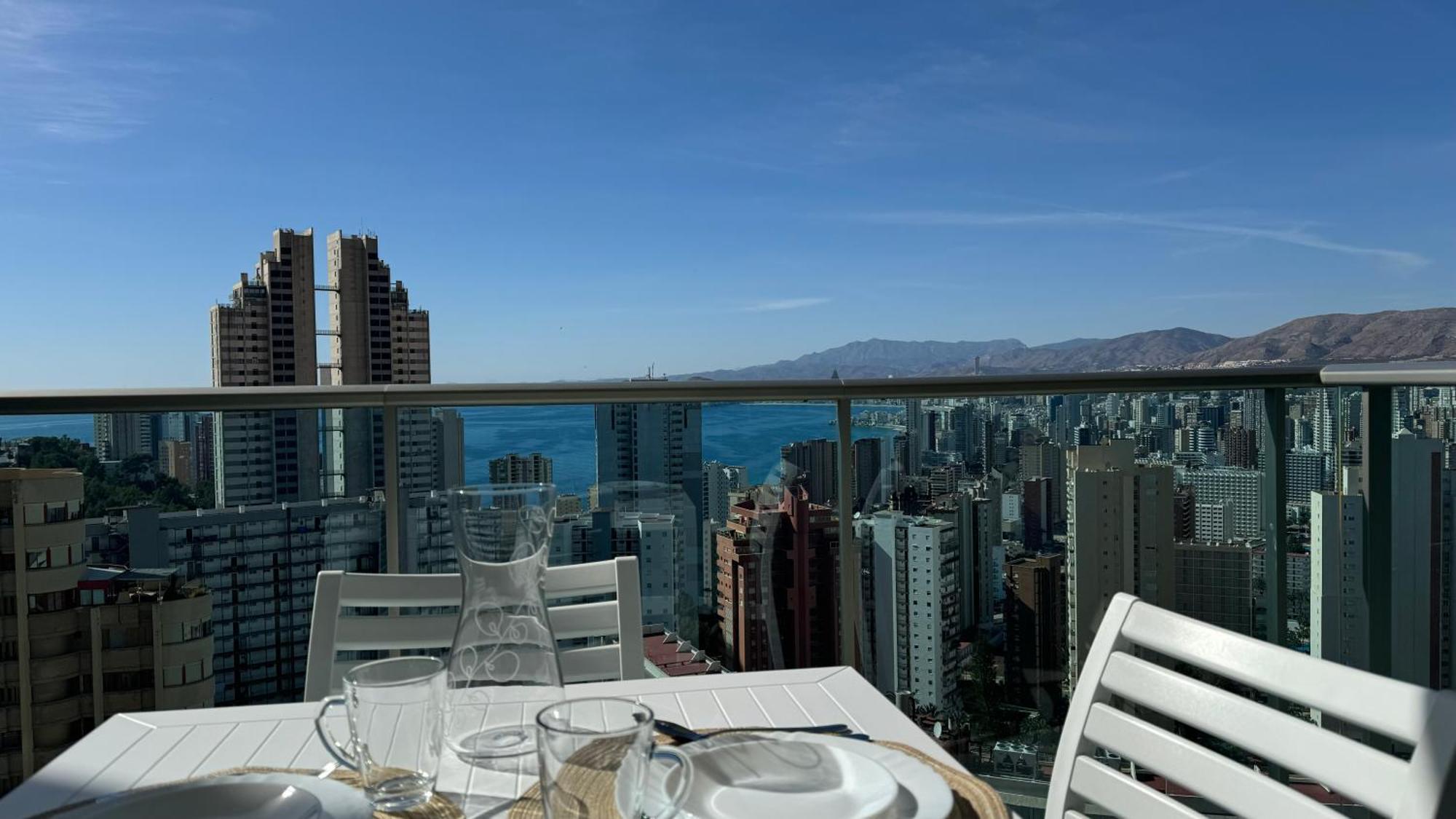 Apartment Skyline 13 Con Terraza Privada Y Vistas Benidorm