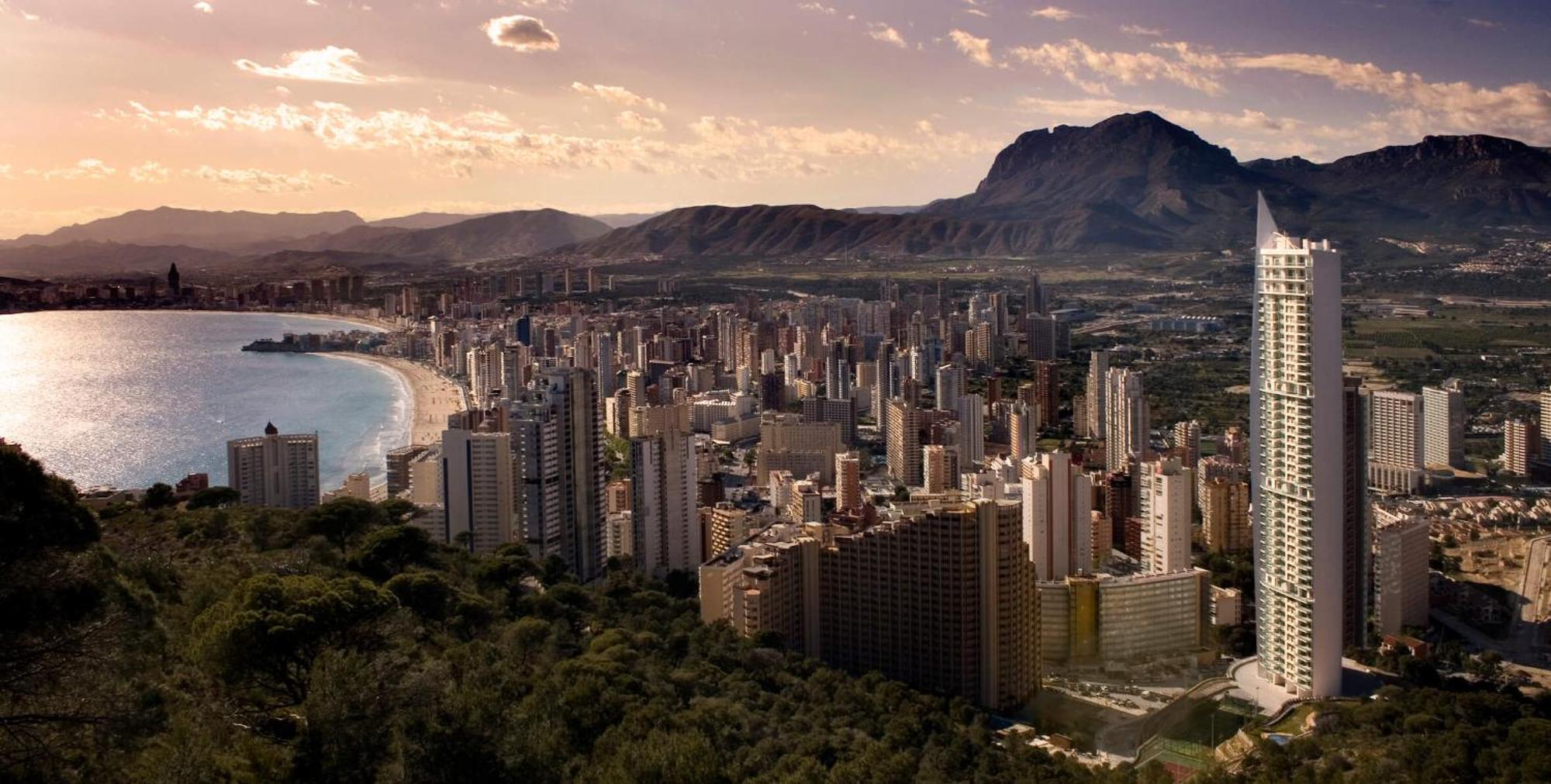 Skyline 13 Con Terraza Privada Y Vistas Apartment Benidorm